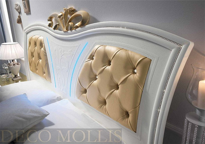 Мебель в спальню классика белая Gioia фото 17
