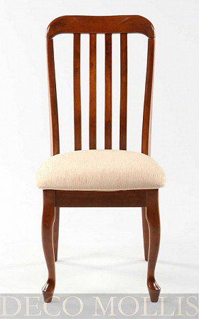 Деревянный стул с мягким сиденьем Real фото 1