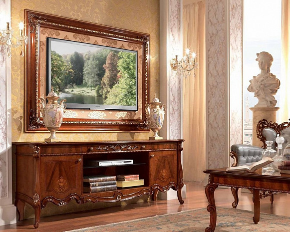 Панель под телевизор итальянская Prestige Barnini Oseo фото 1