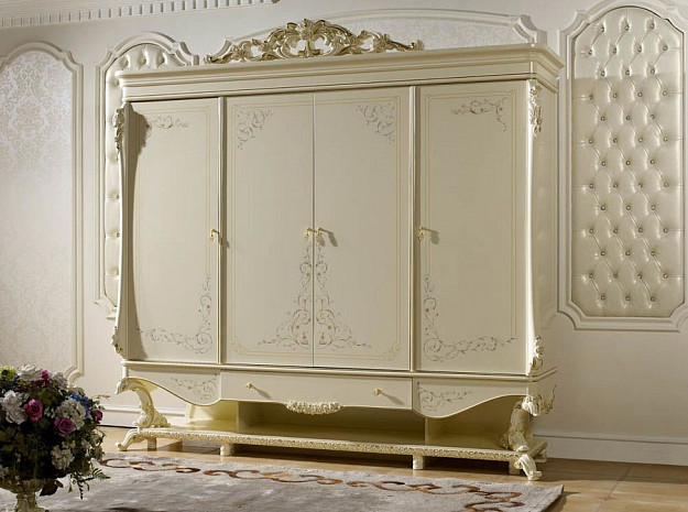 Мебель для спальни классическая светлая Роксолана фото 3