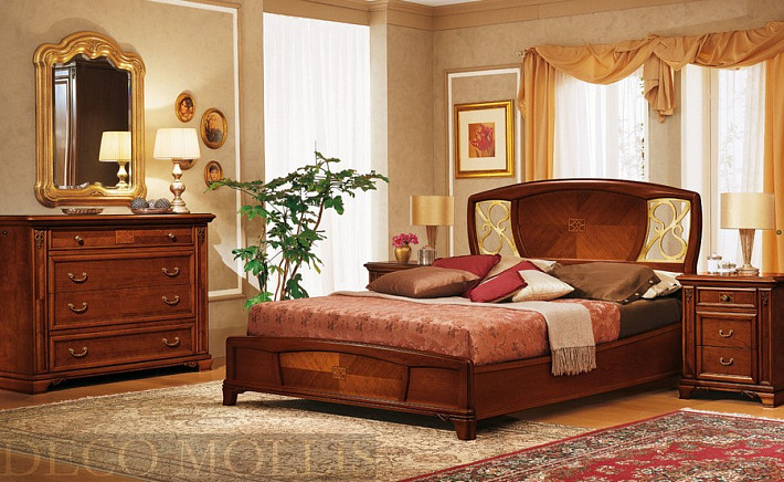 Спальня цвета вишня Tosca фото 7