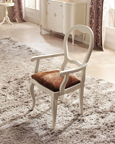Стол и стулья для гостиной Tarfa белые фото 6