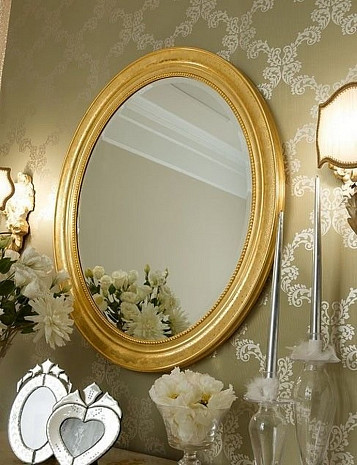 Зеркало овальное классическое Andrea Fanfani фото 1