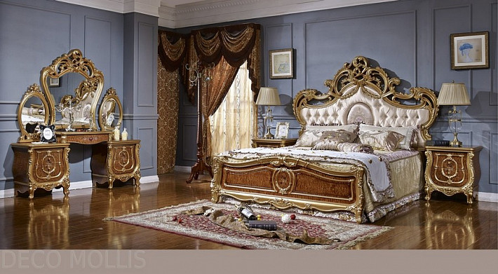Кровать в спальню классическая Орнелла 5109 DCM фото 3