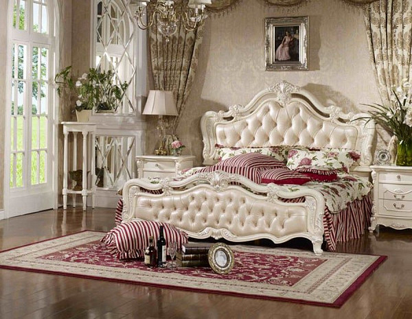 Мебель для спальни классическая белая Сакура фото 3