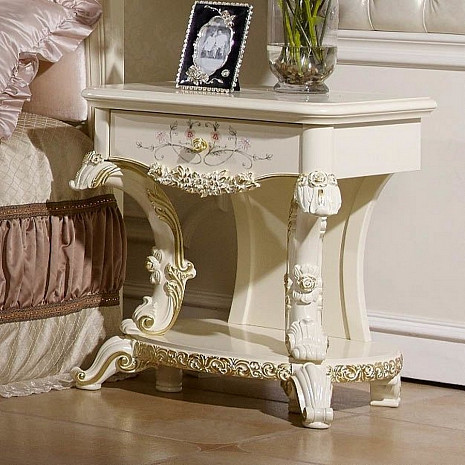 Мебель для спальни классическая светлая Роксолана фото 4