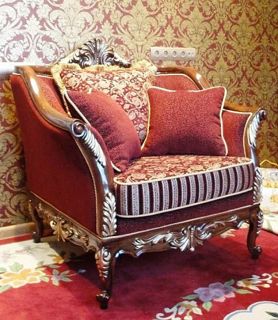 Кресло мягкое в классическом стиле Роксана фото 1