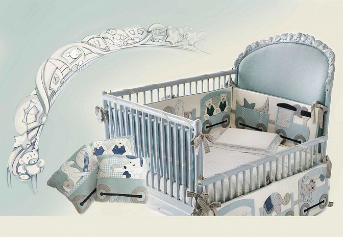 Кровать для ребенка итальянская Notte Fatata Primi Anni фото 1