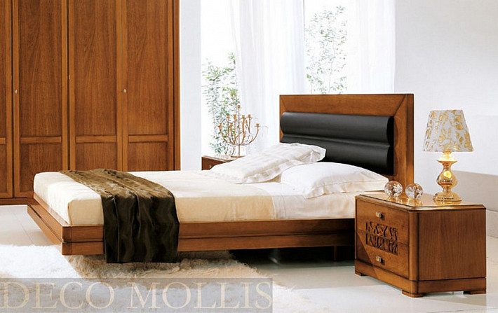Кровать двуспальная из дерева 160 Lago di Garda фото 1