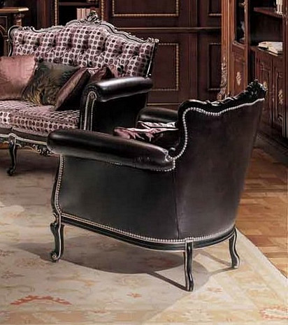 Кресло в гостиную мягкое Barocco Gozzano фото 1