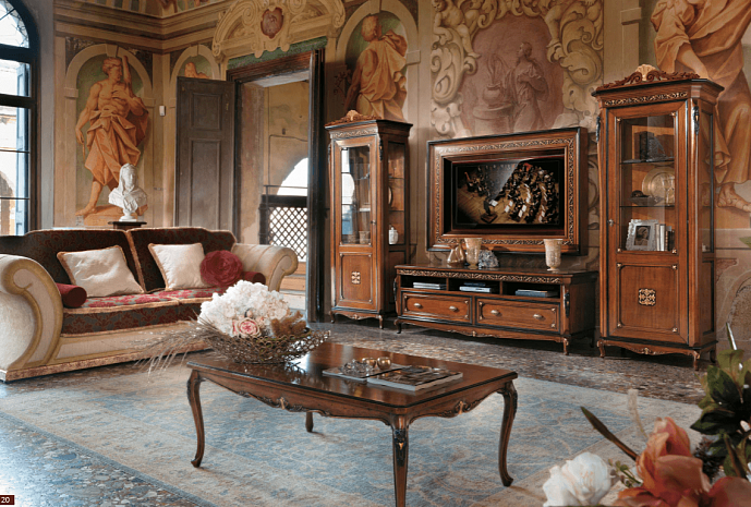 Мебель в гостиную из массива Villa Venezia фото 5