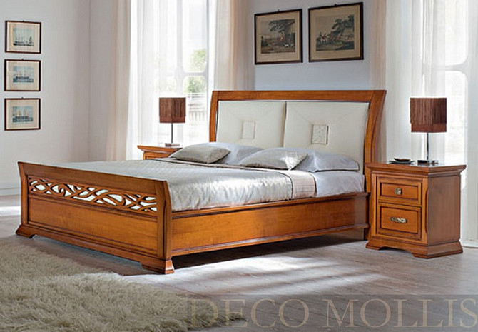 Кровать с мягким изголовьем 160 Bohemia фото 1
