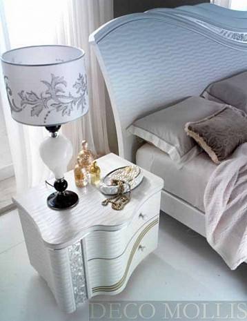 Спальня в белых тонах Miro фото 9