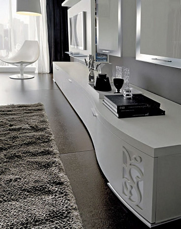 Мебель в гостиную из массива белая Mylife фото 18