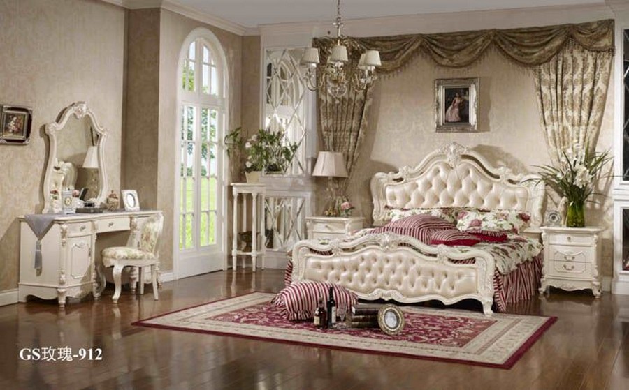 Мебель для спальни классическая белая Сакура фото 1