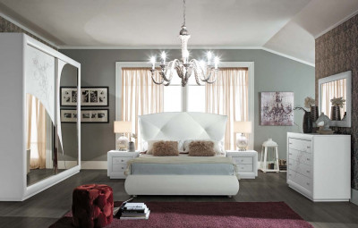 Спальня светлая в современном стиле Camilla фото 1
