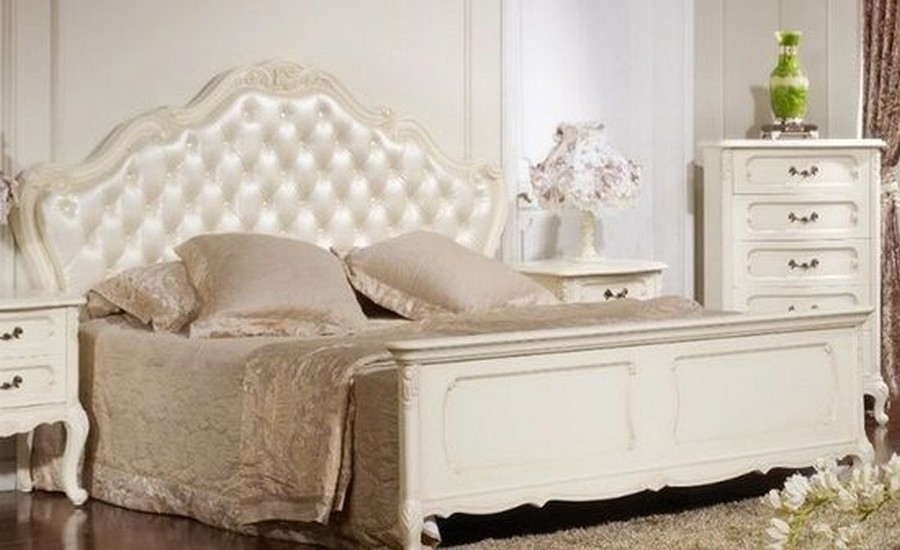 Классическая мебель для спальни белая Грэта фото 2