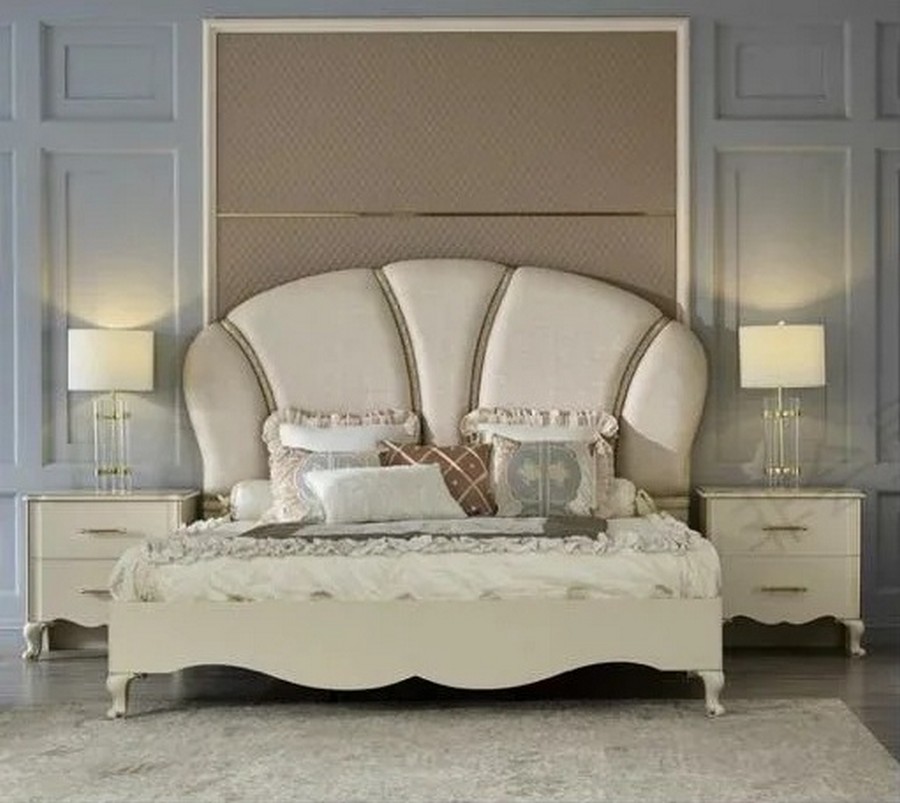 Мебель для спальни классическая светлая Хельга фото 1