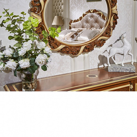 Столик туалетный с зеркалом в спальню Виолетта X225 фото 4