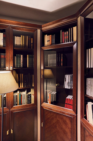 Библиотека для книг двухдверная классическая Monaco Taranko фото 4