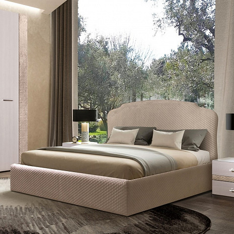 Кровать двуспальная в современном стиле Rimini фото 1