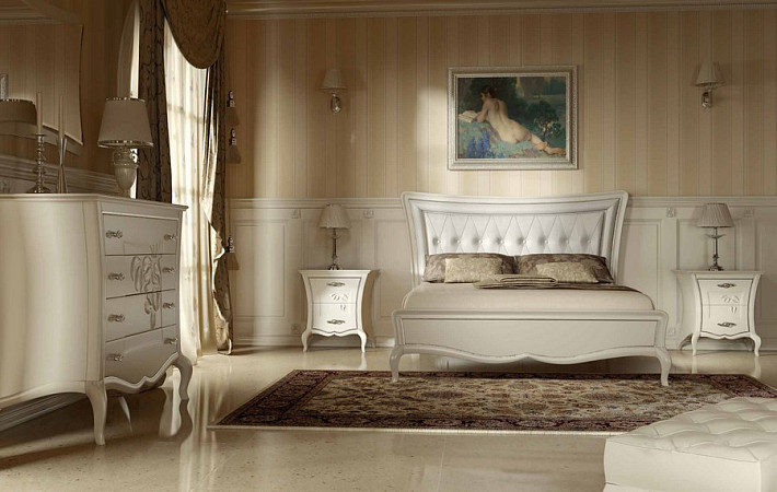 Кровать двуспальная в коже La Dolce Vita фото 2