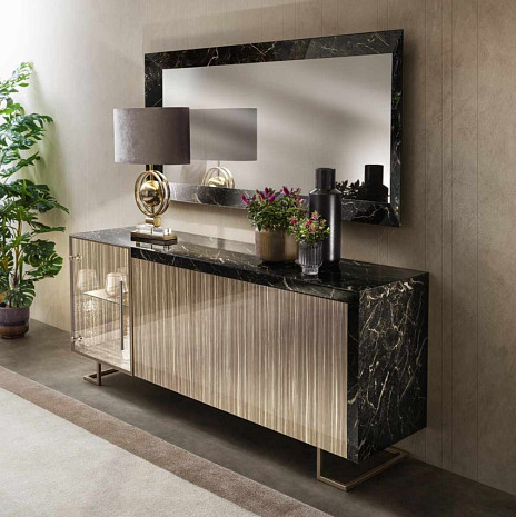 Итальянская столовая мебель Luce Dark фото 6