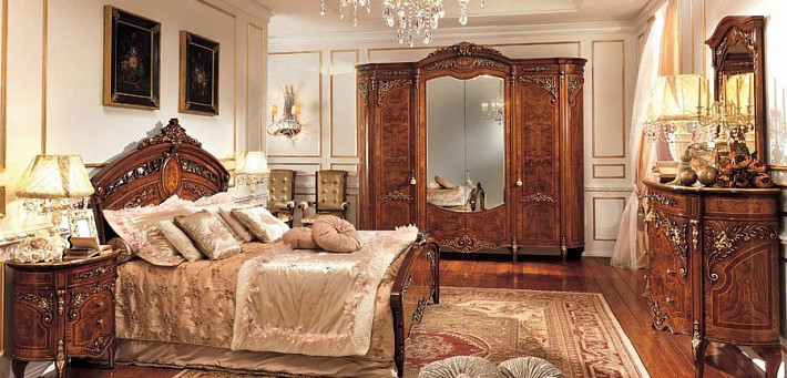 Кровать в спальню элитная Reggenza Luxury фото 2