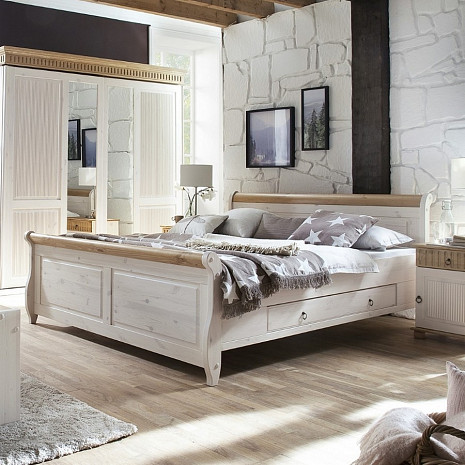 Кровать двуспальная в современном стиле Мальта фото 1