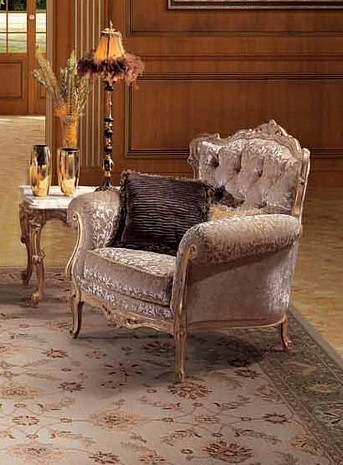 Кресло в гостиную мягкое Barocco Austen фото 4