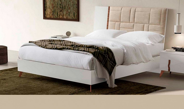 Итальянская кровать двуспальная Sirio фото 1