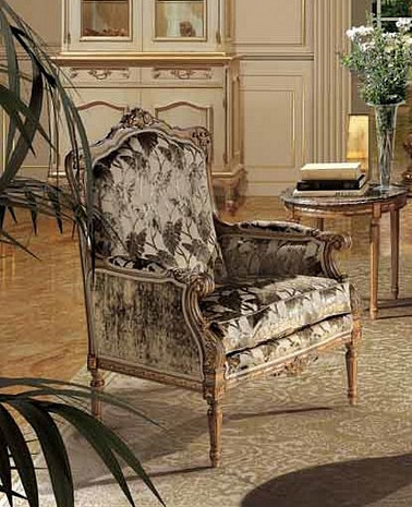 Кресло мягкое классическое Luigi XVI Monti фото 1