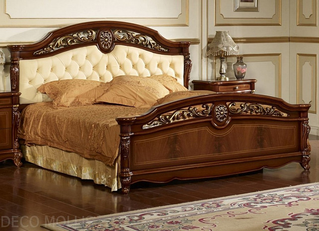 Кровать двуспальная классическая Afina фото 1
