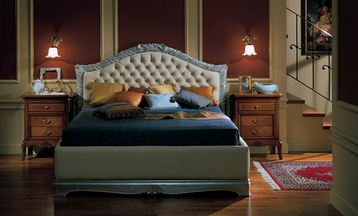 Кровать двуспальная классическая с капитоне Caroline фото 3