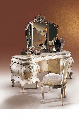 Зеркало в спальню итальянское Luigi XV Boito фото 2