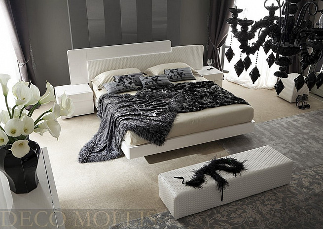 Спальня в белом цвете Domino фото 6