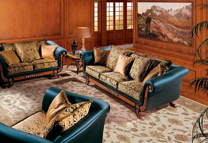 Итальянский диван в гостиную Impero Deledda фото 2