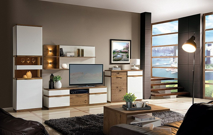 Витрина однодверная в современном стиле Como фото 4