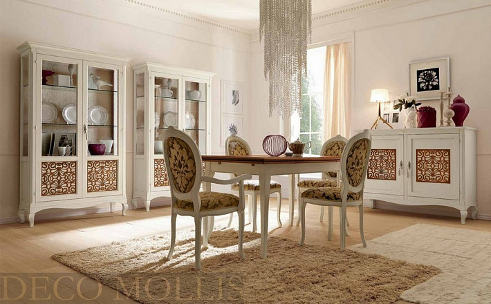 Мебель для гостиной классическая светлая Capri Villanova фото 2