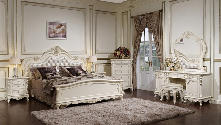 Кровать с мягким изголовьем классическая Габриэла E434 фото 2