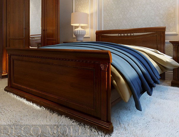 Классическая двуспальная кровать 160 Venezia фото 1