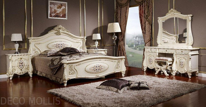 Гарнитур спальный классический Ле Роз CM10 DCM фото 6