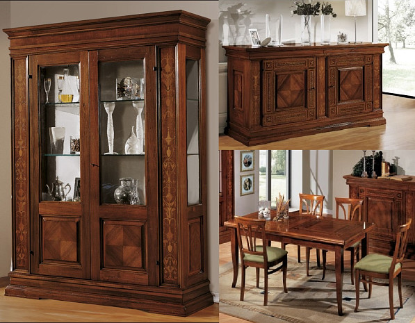 Витрина в гостиную итальянская Fontana фото 2