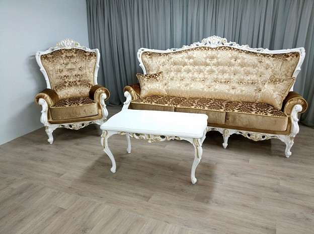 Комплект мягкой мебели в классическом стиле Цецилия фото 2
