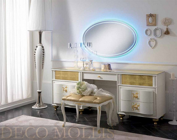 Мебель в спальню классика белая Gioia фото 16