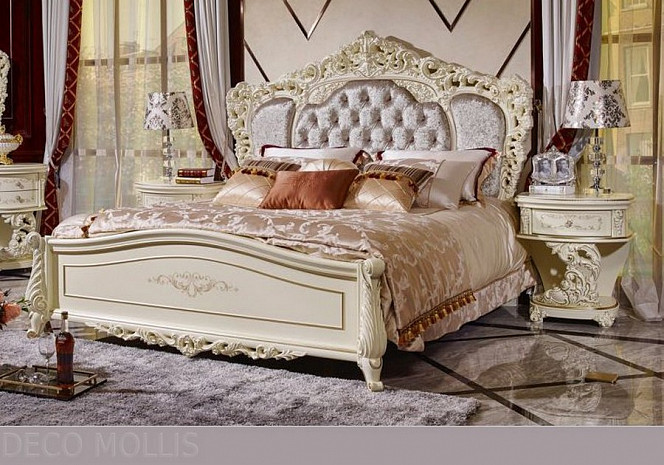 Гарнитур спальный классический Мирелла шарм 612 DCM фото 3