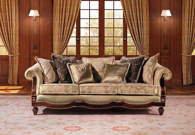 Итальянский диван в гостиную Impero Fogazzaro фото 1