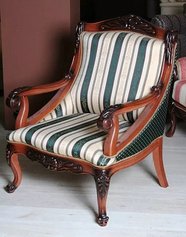 Кресло мягкое в классическом стиле Новелла фото 4