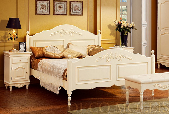 Кровать с высоким изножьем 180 Прованс фото 1