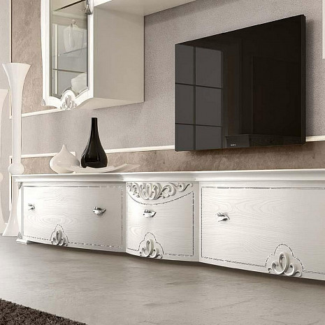 Мебель в гостиную классическая белая Alchimie Naxos фото 3
